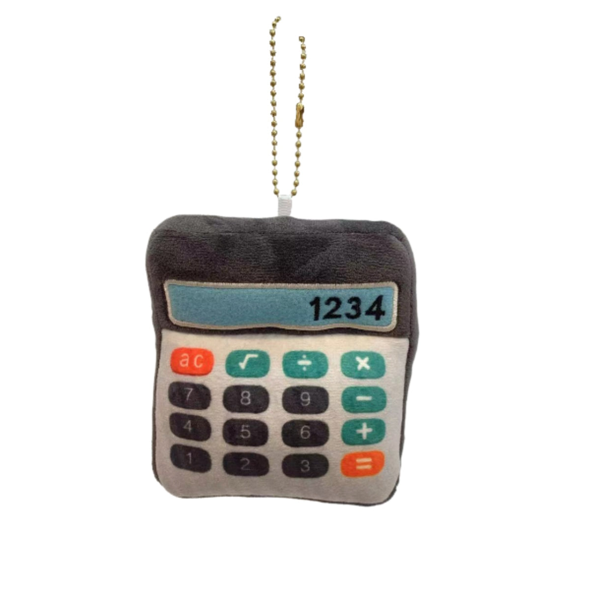 Calculator Plush Keycharm