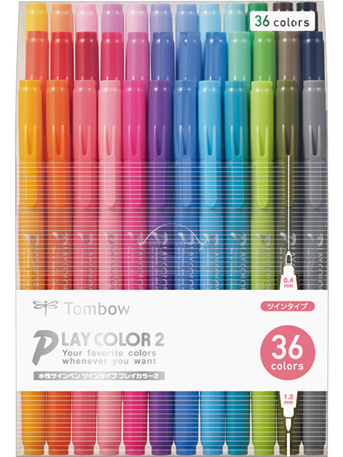 TOMBOW PLAYCOLOR2 36C MARKER GCB-013