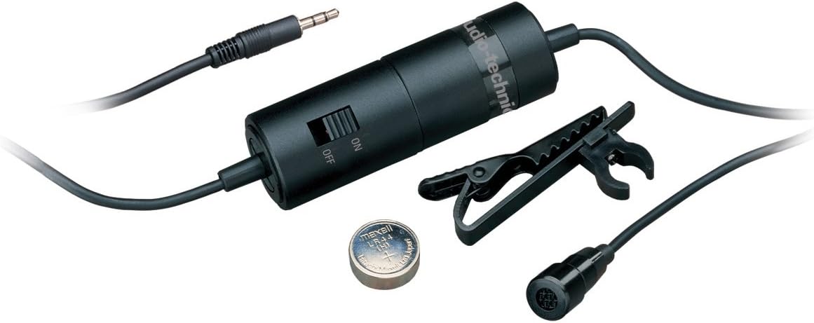 Audio-Technica ATR3350xiS Omni Lavalier Microphone for Smartphones