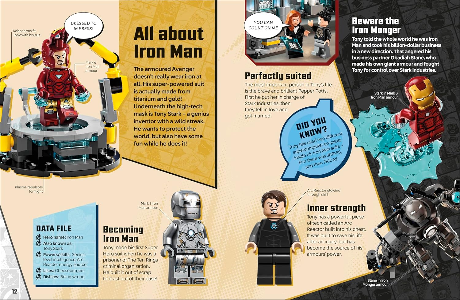LEGO Marvel Secrets of the Avengers: Includes Exclusive Minifigure (Hardcover)