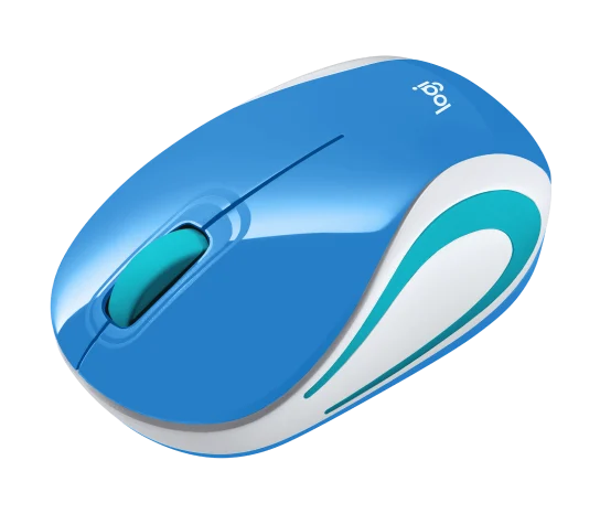 Logitech Wireless Ultra Portable M187 Mouse Blue