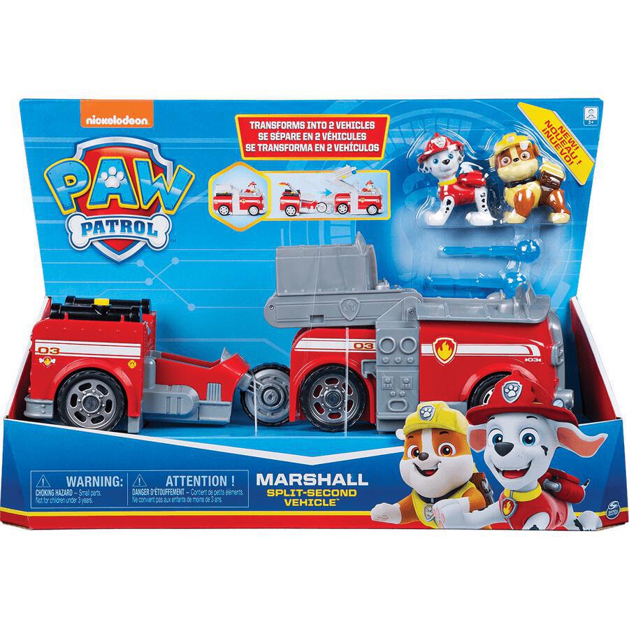 SPIN MASTER PAW PATROL SPLIT SECOND VEHICLES ASSORTED