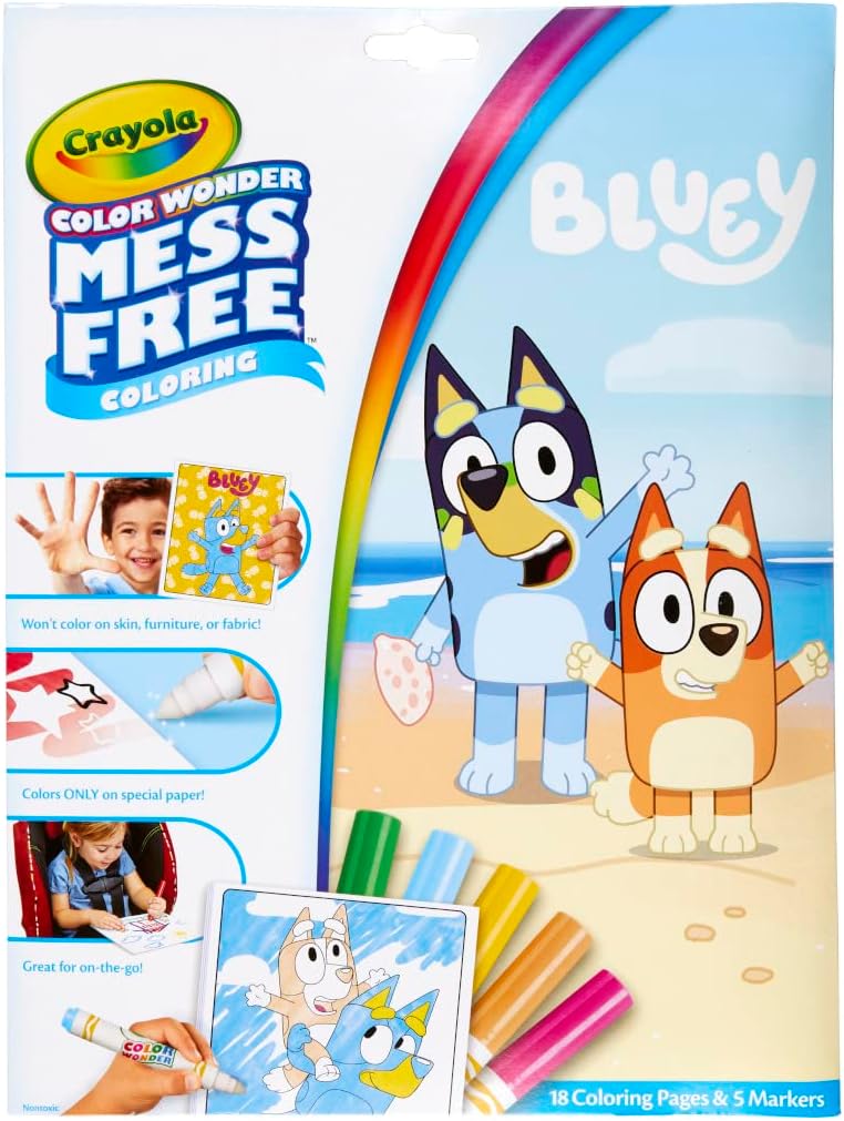 Crayola Color Wonder Bluey 752805