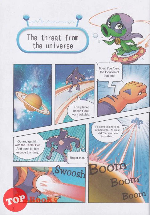 Plants vs Zombies 2 Robots Comic The Battle of the Universe 3
