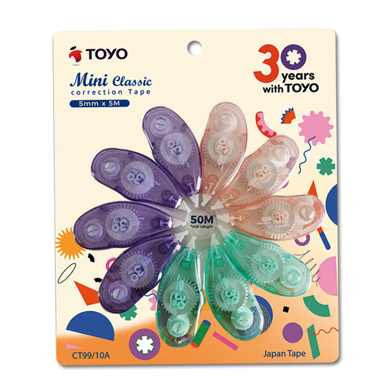 TOYO CORRECTOR SET 10'S 5MMX5M CT99/10A