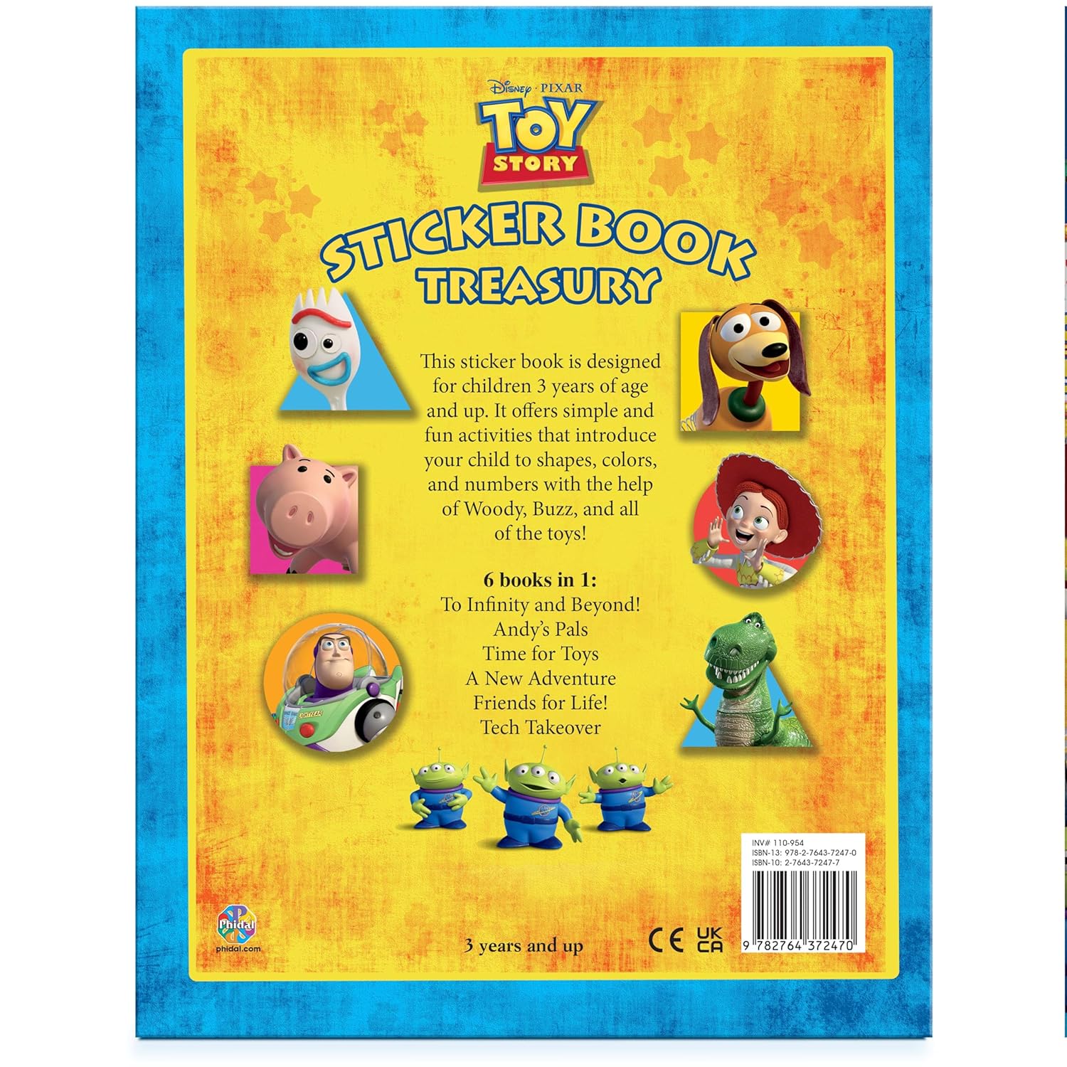 Disney / Pixar Toy Story 5 Sticker Book Treasury (Paperback)