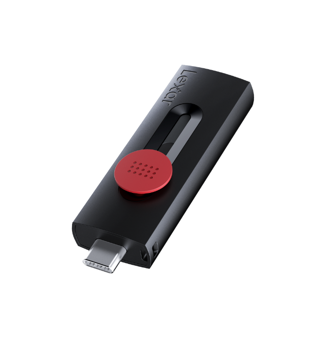 Lexar JumpDrive Dual Drive D300 USB3.2 Gen 1 Type C Flash Drive 64GB
