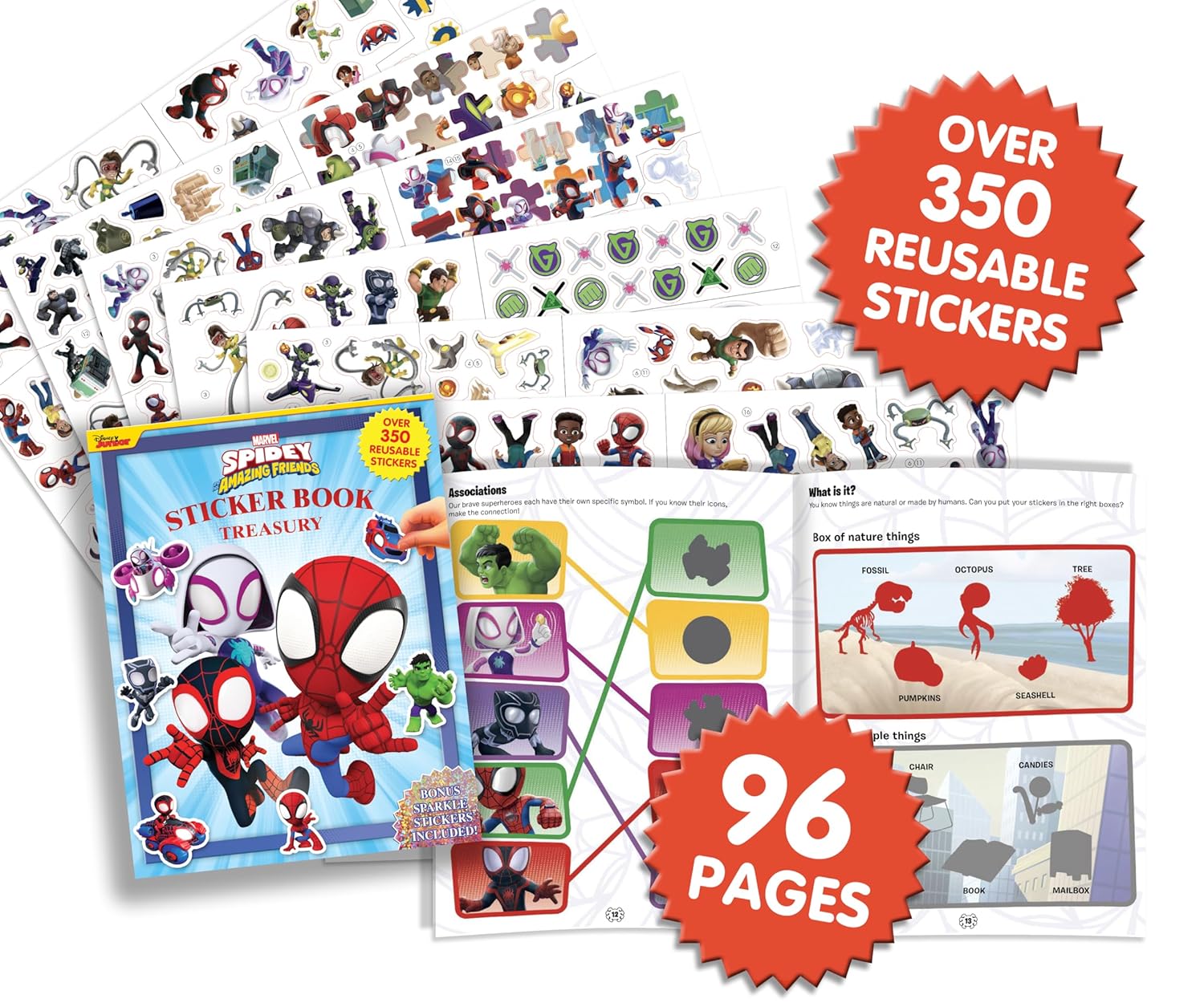 Marvel Spidey and his Amazing Friends Sticker Book Treasury