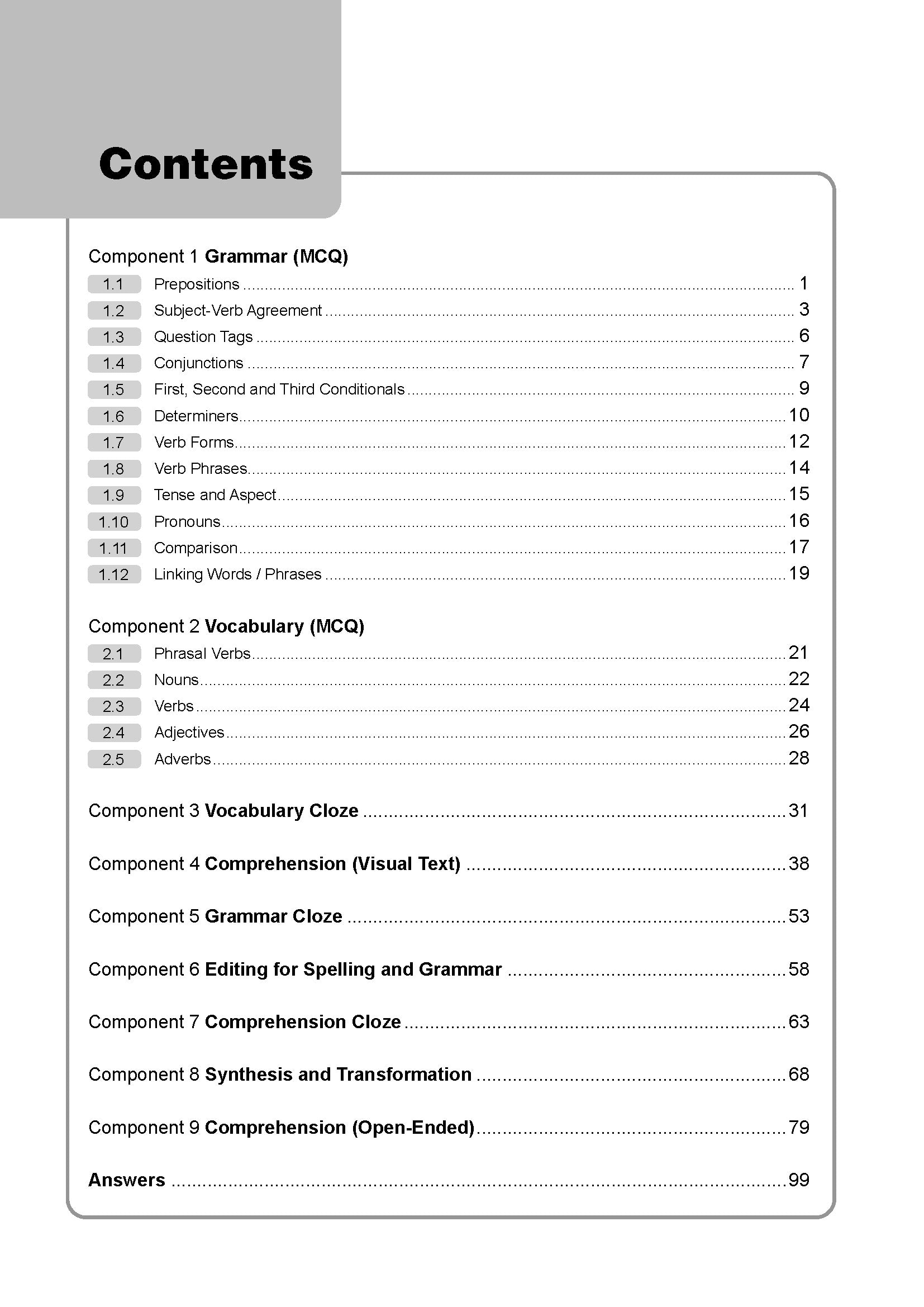 PSLE English Trending Examination Questions