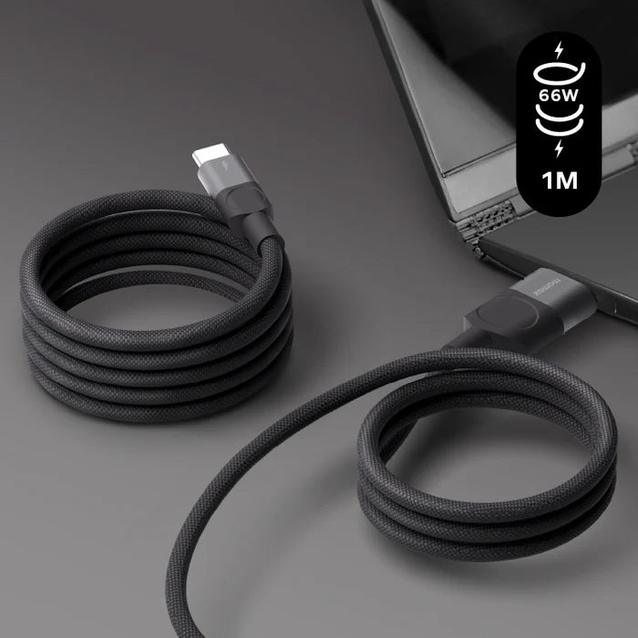 Momax DA57D USB-A to USB-C Magnetic Cable 66W (1M)