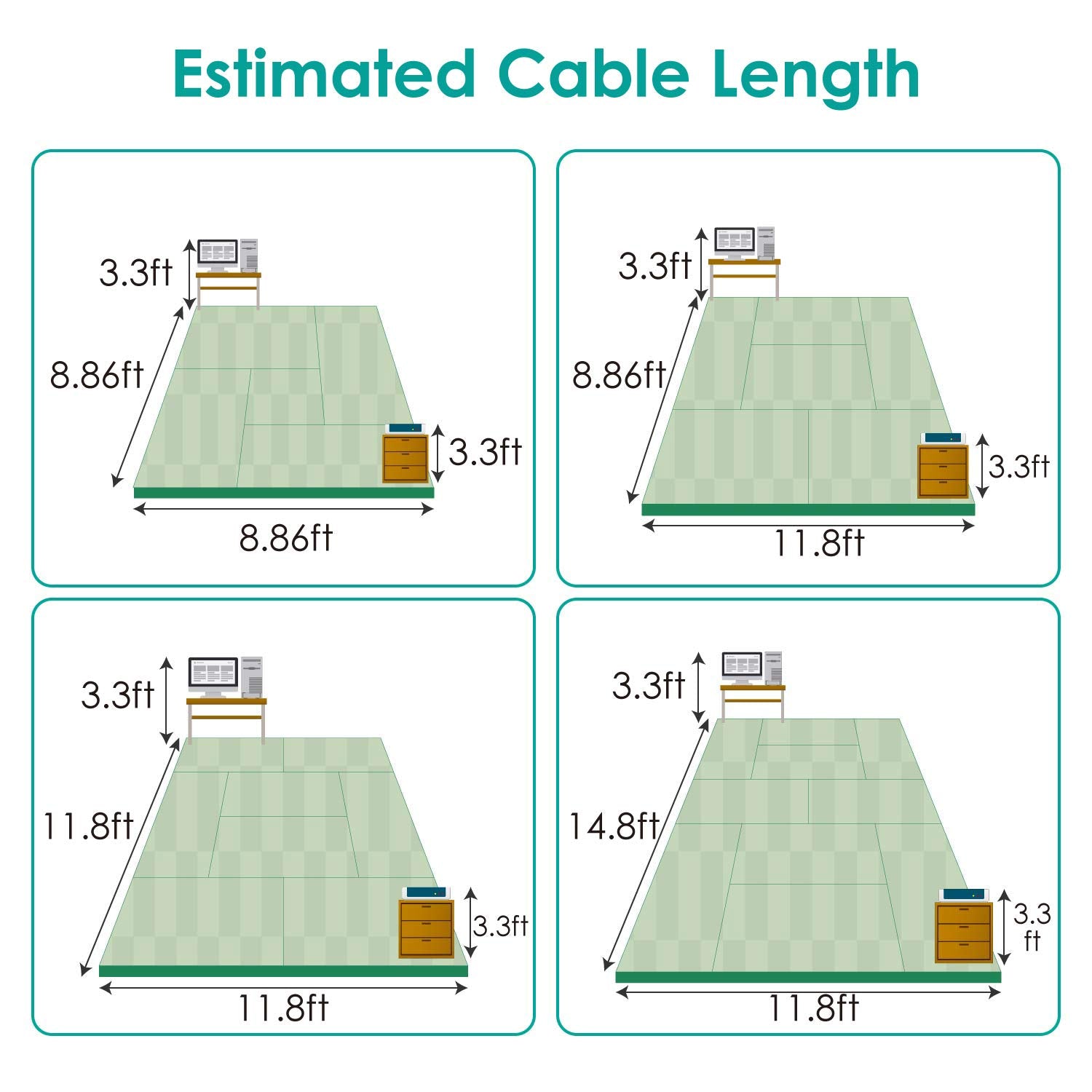 Elecom CAT 8 Lan Cable LD-OCTST Series 5m