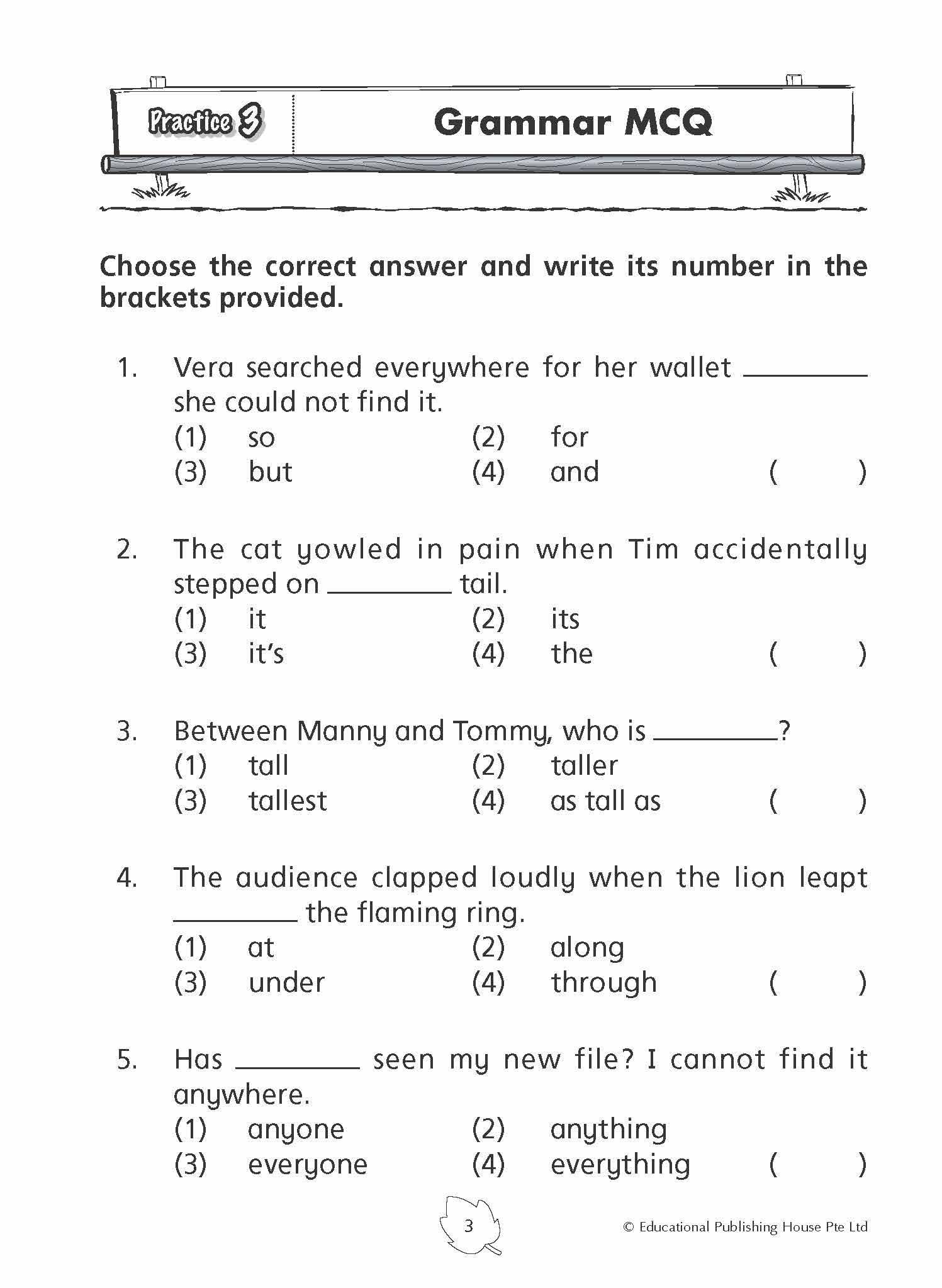 Primary 2 English Practice 1000+