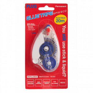 PLUS GLUE TAPE SPIN ECO 8.4MM X 20M TG-610