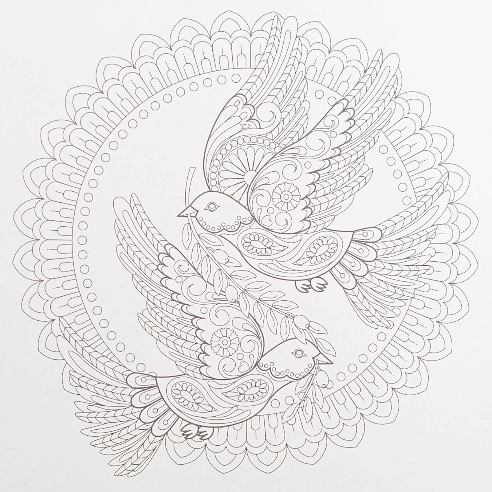 Go-mandala Art: Peace Colouring (Paperback)
