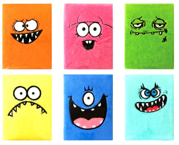 Strange Us A5 Plush Notebook SU4603