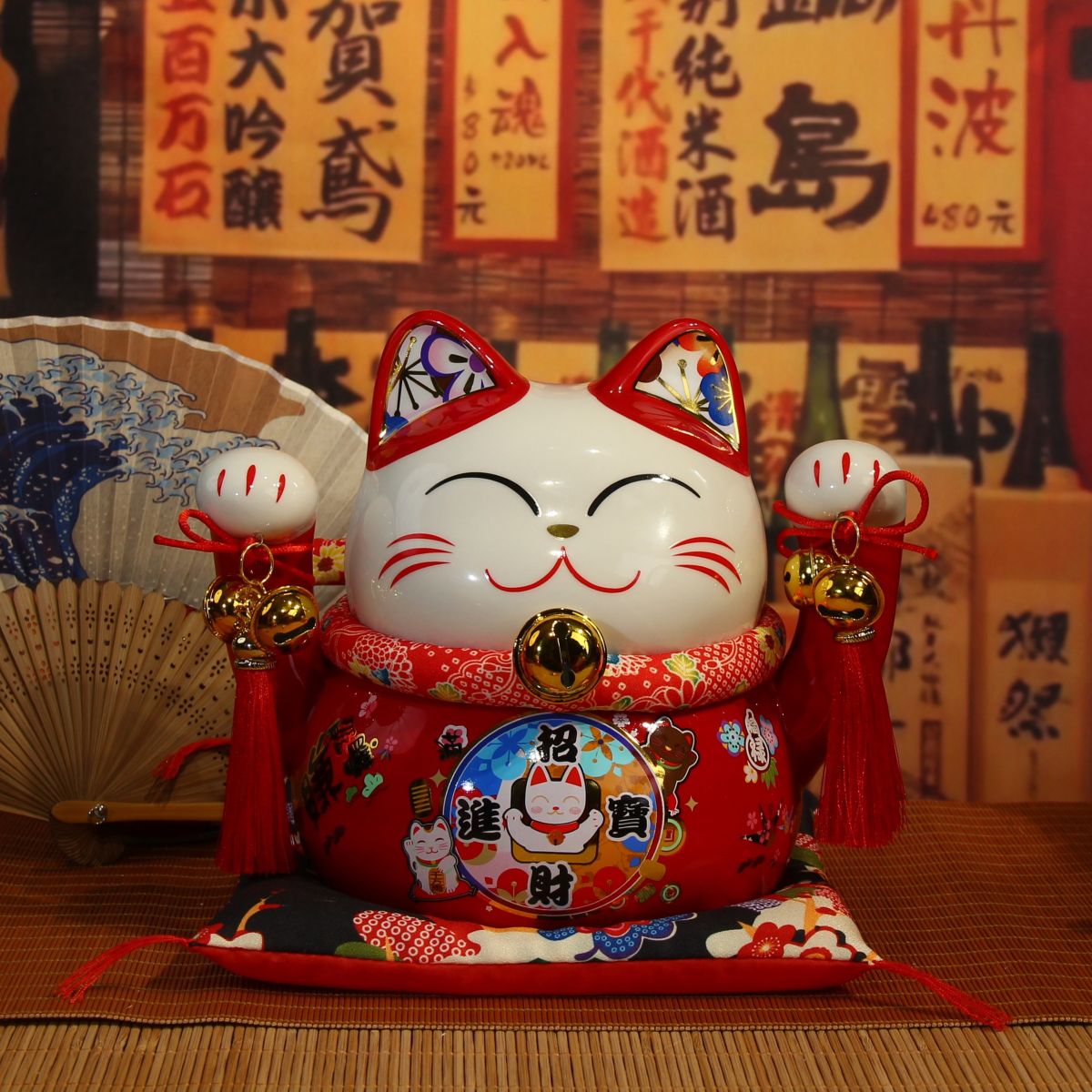  LUCKY CAT 27*25CM