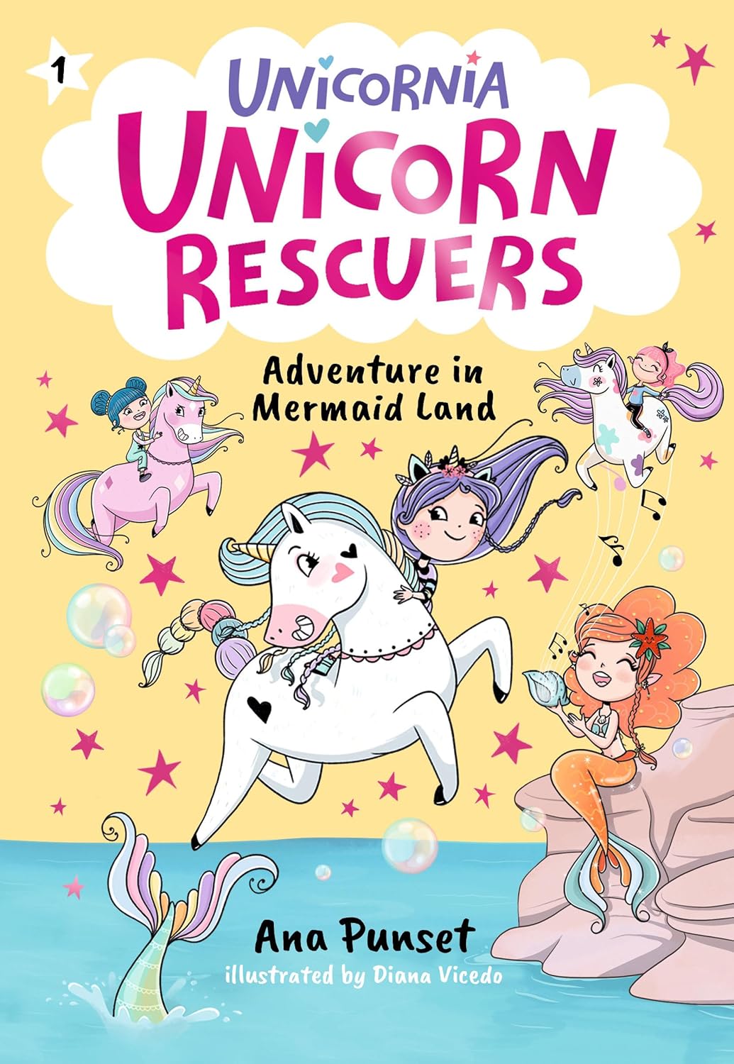Unicorn Rescuers: Adventure In Mermaid Land (Unicornia Unicorn Rescuers) – Paperback