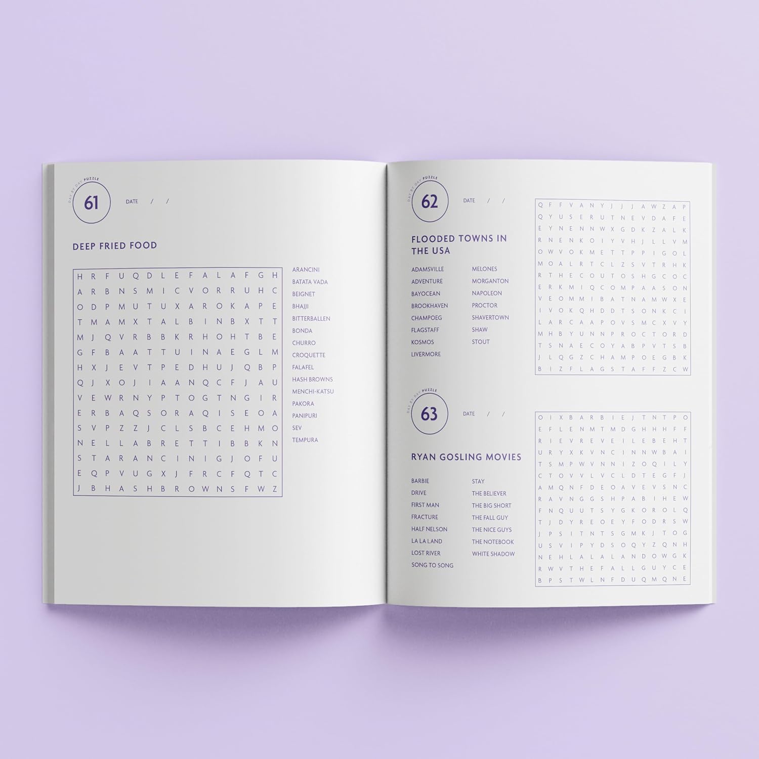 365 Day By Day Puzzles Word Search