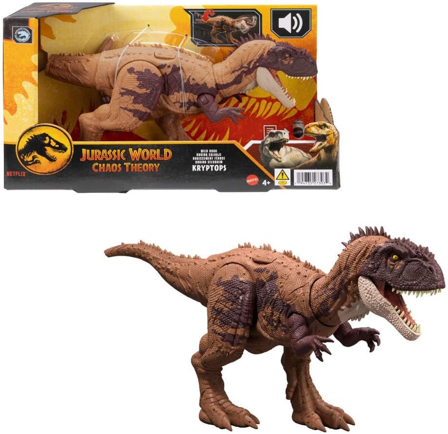 MATTEL JURASSIC WORLD WILD ROAR DINOSAUR FIGURE ASSORTED