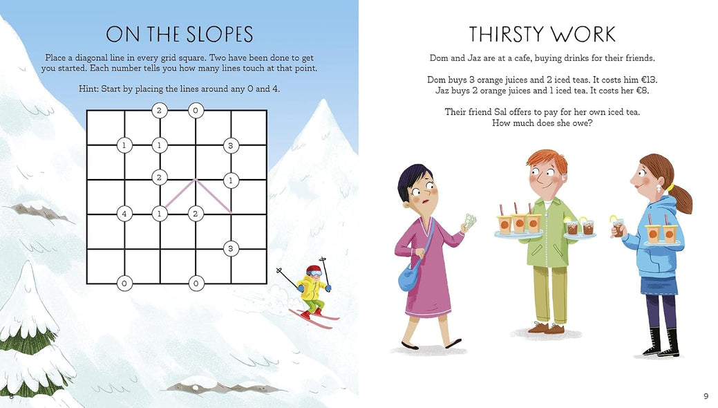 Einstein's Number Games for Kids: 84 Brain-Boosting Logic Puzzles (Einstein Puzzles It Out!)
