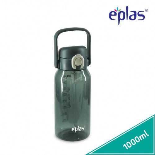 Eplas Bottle 1000ml with Straw & Handle EGCS 1000