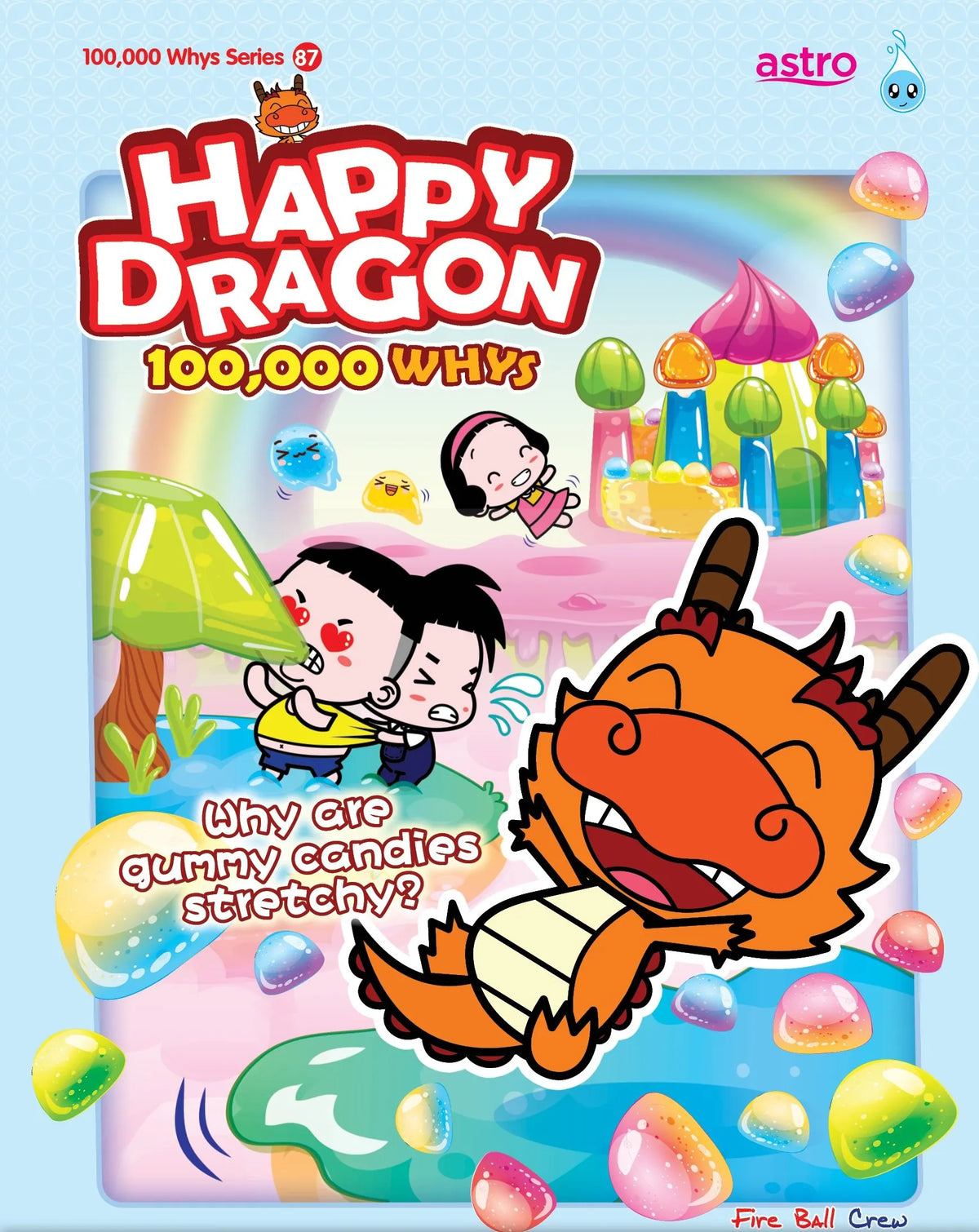 P3-6 Happy Dragon 100k Whys Series #87 – Why Are Gummy Candies Stretchy?