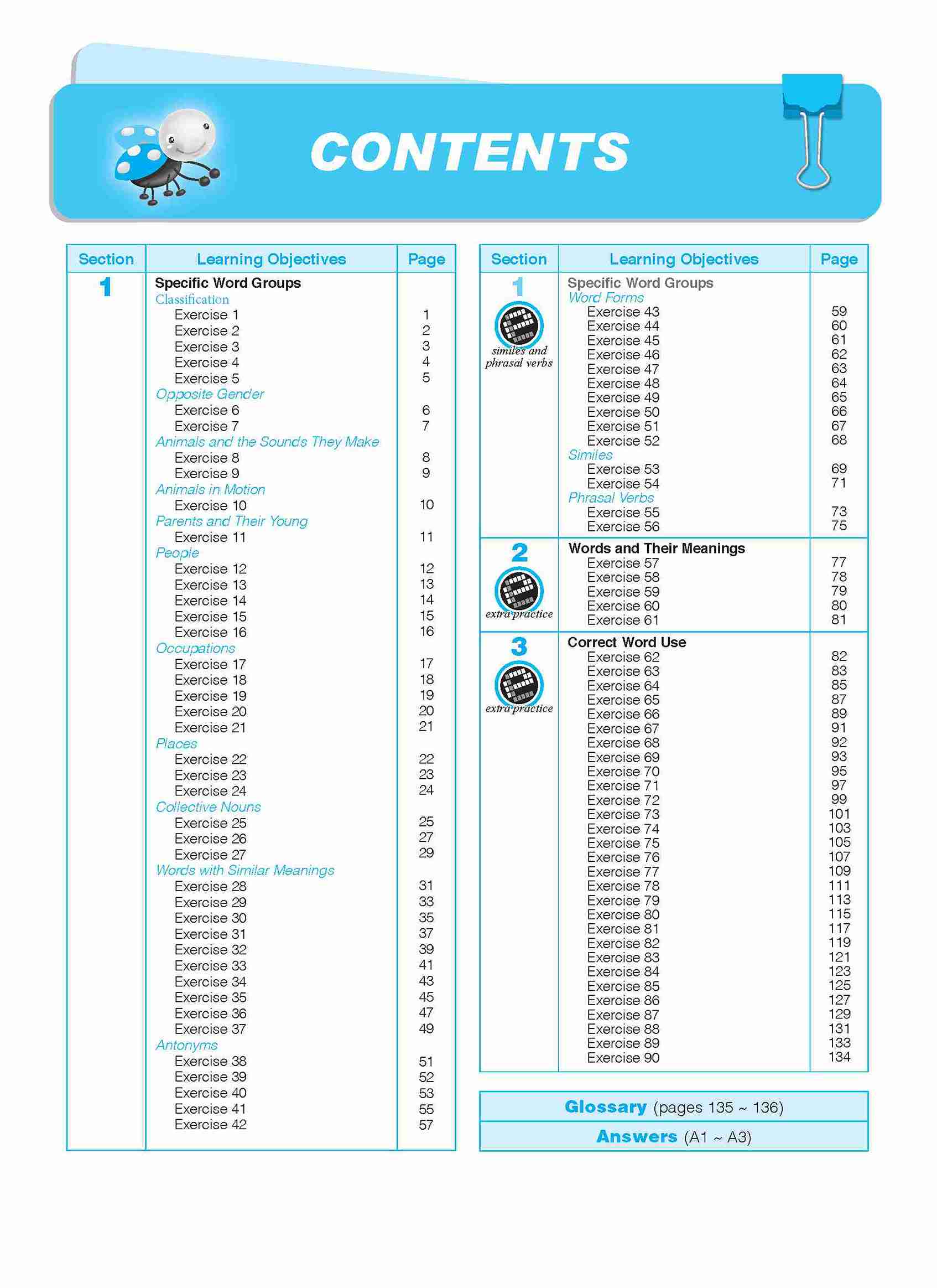 Learning+ English Vocabulary Workbook 4