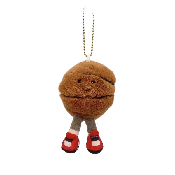 Basketball Plush Keycharm