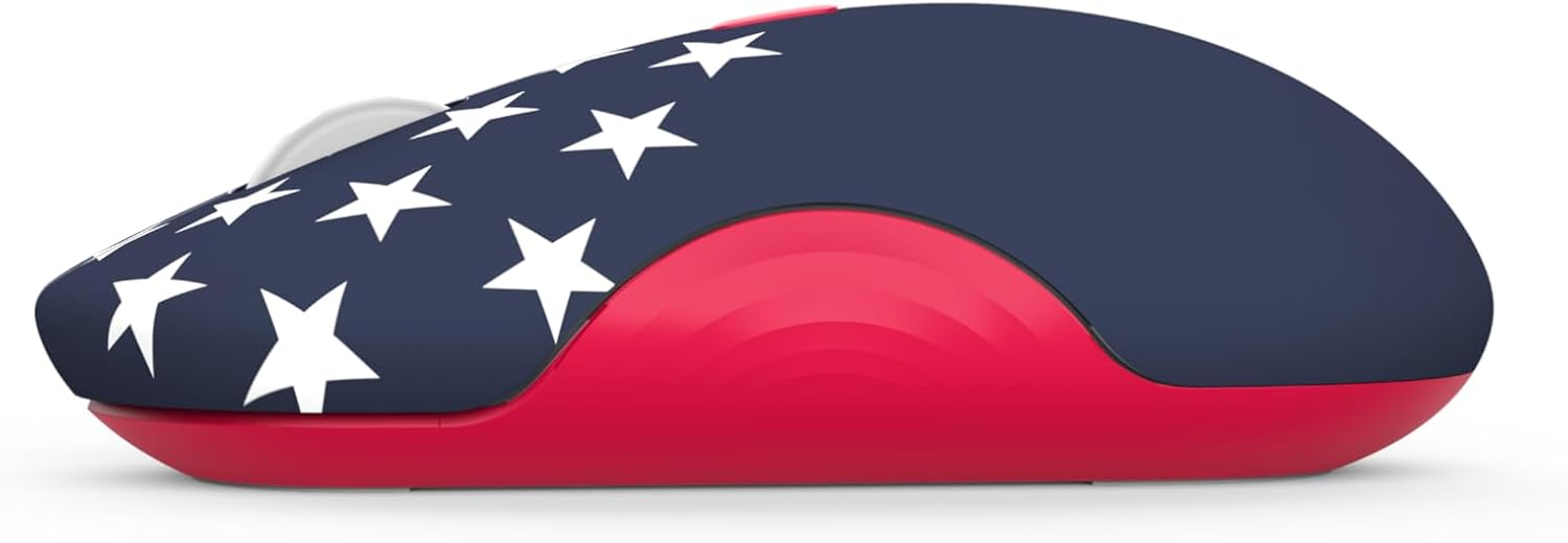 Lenovo 350 Bluetooth Silent Mouse (Fan Edition) USA Flag