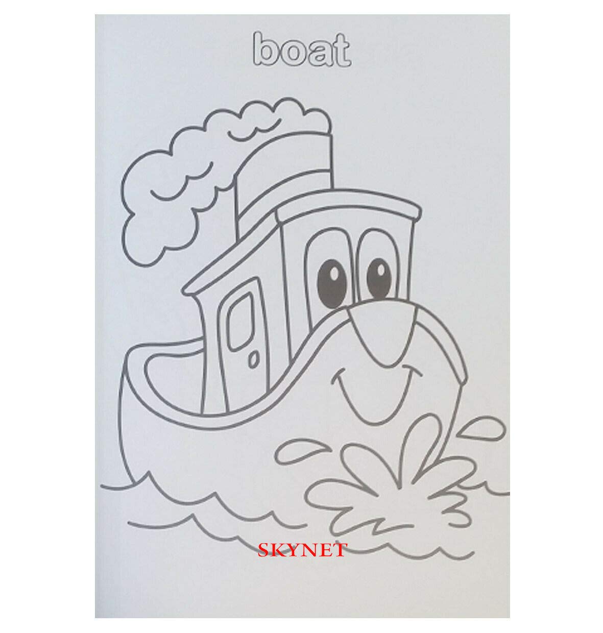 Bumper First Words Colouring