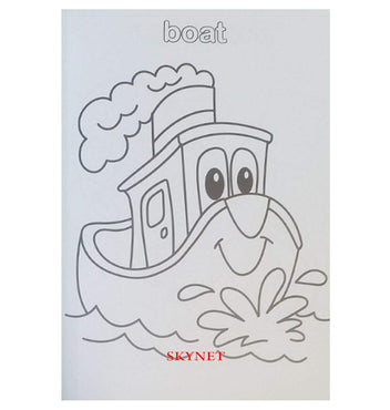 Bumper First Words Colouring