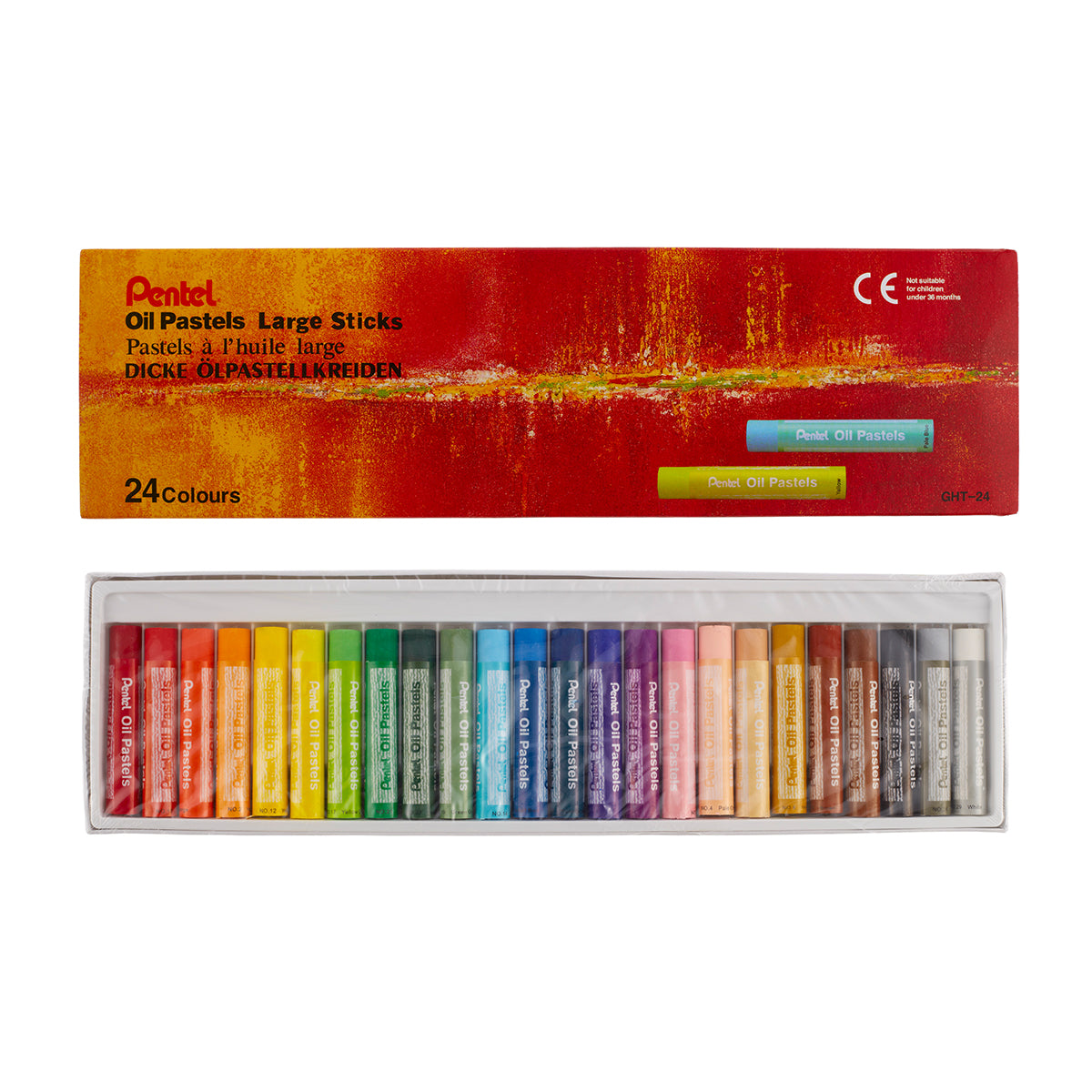 PENTEL Oil Pastel 24 Colours