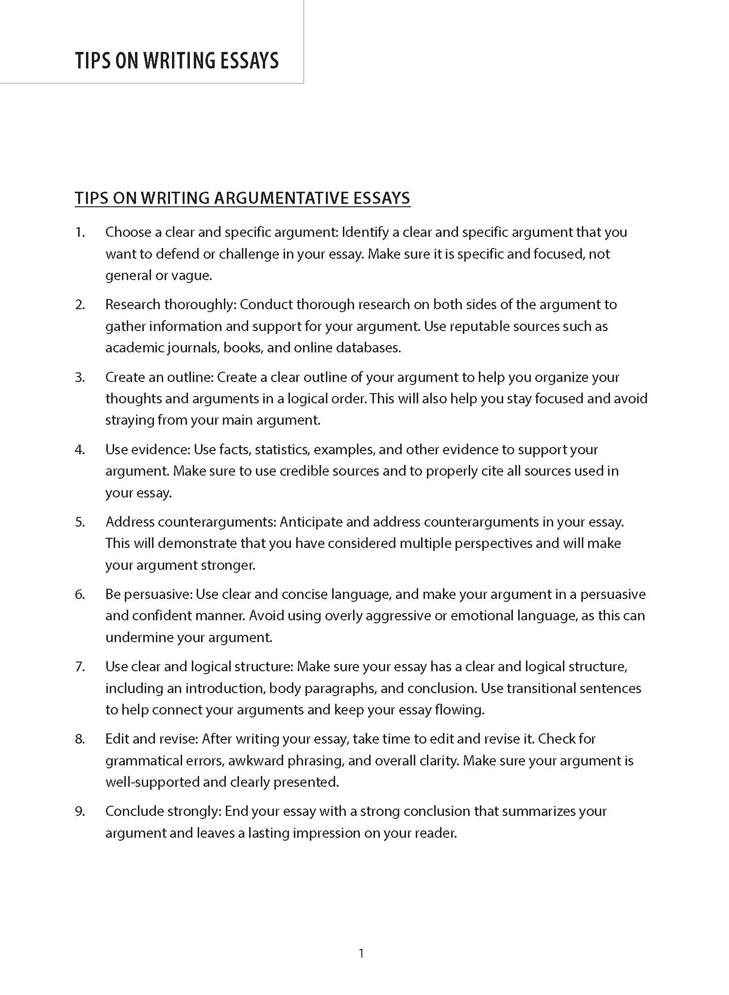 Lower Secondary - Distinction in Writing Expository, Argumentative and Discursive Essays For Lower Secondary Levels