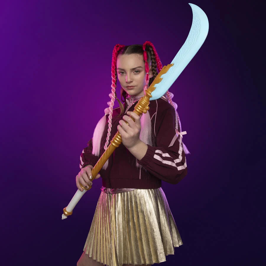 HASBRO NERF KPOP DEMON HUNTERS MIRA'S CURVED MOON SWORD