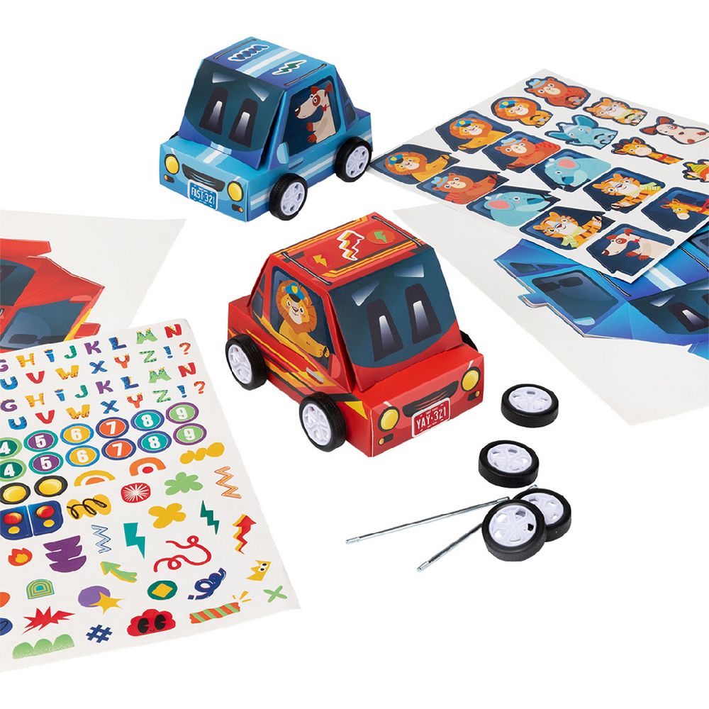 EC IMAGINE, MAKE & PLAY RACING CARS