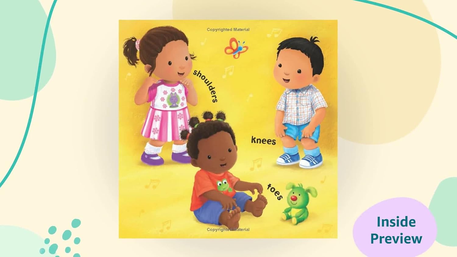 Sing-Along Play and Learn - Head, Shoulders, Knees and Toes (Board Book)