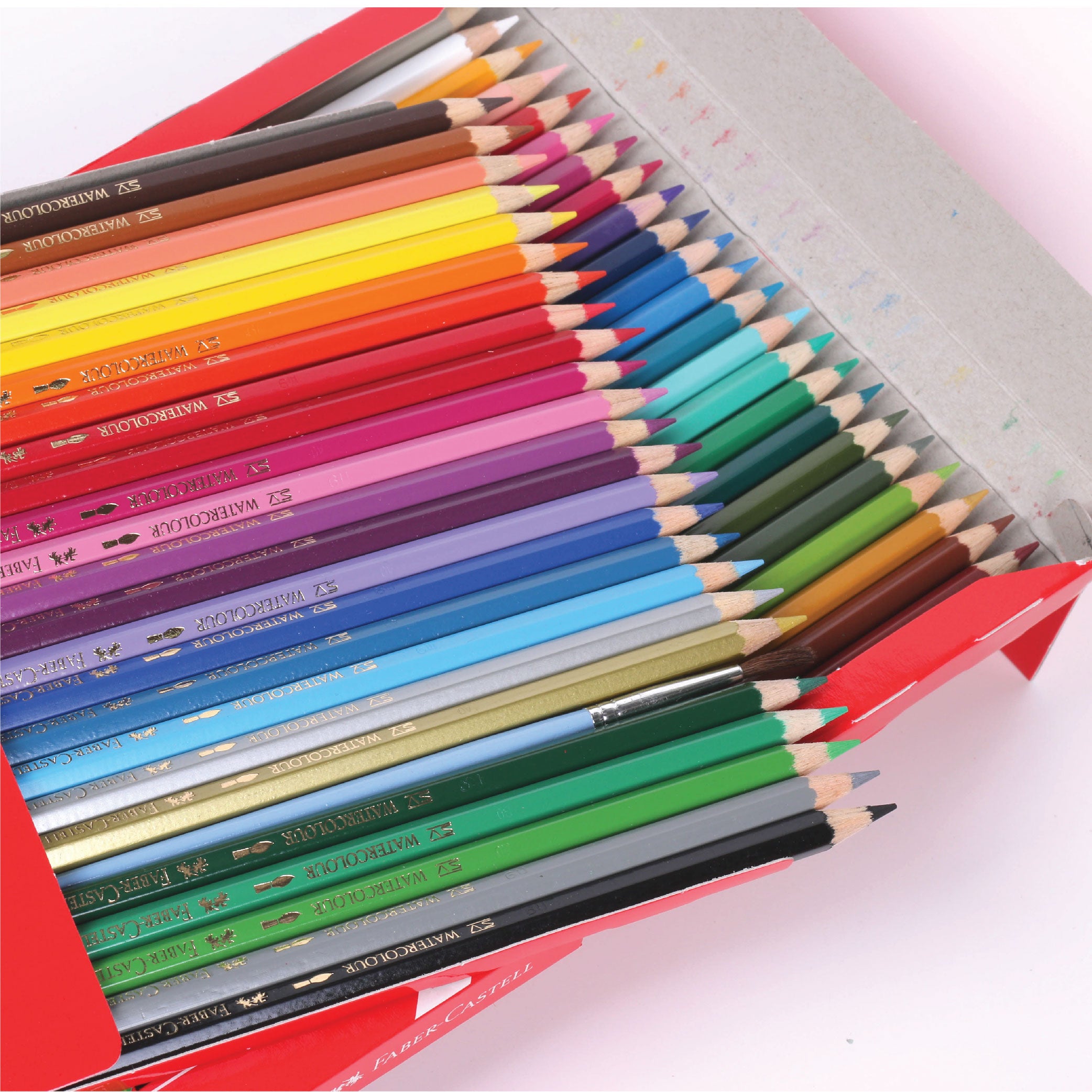Faber-Castell Watercolour Pencils Parrot, 48 Colours Long-114468
