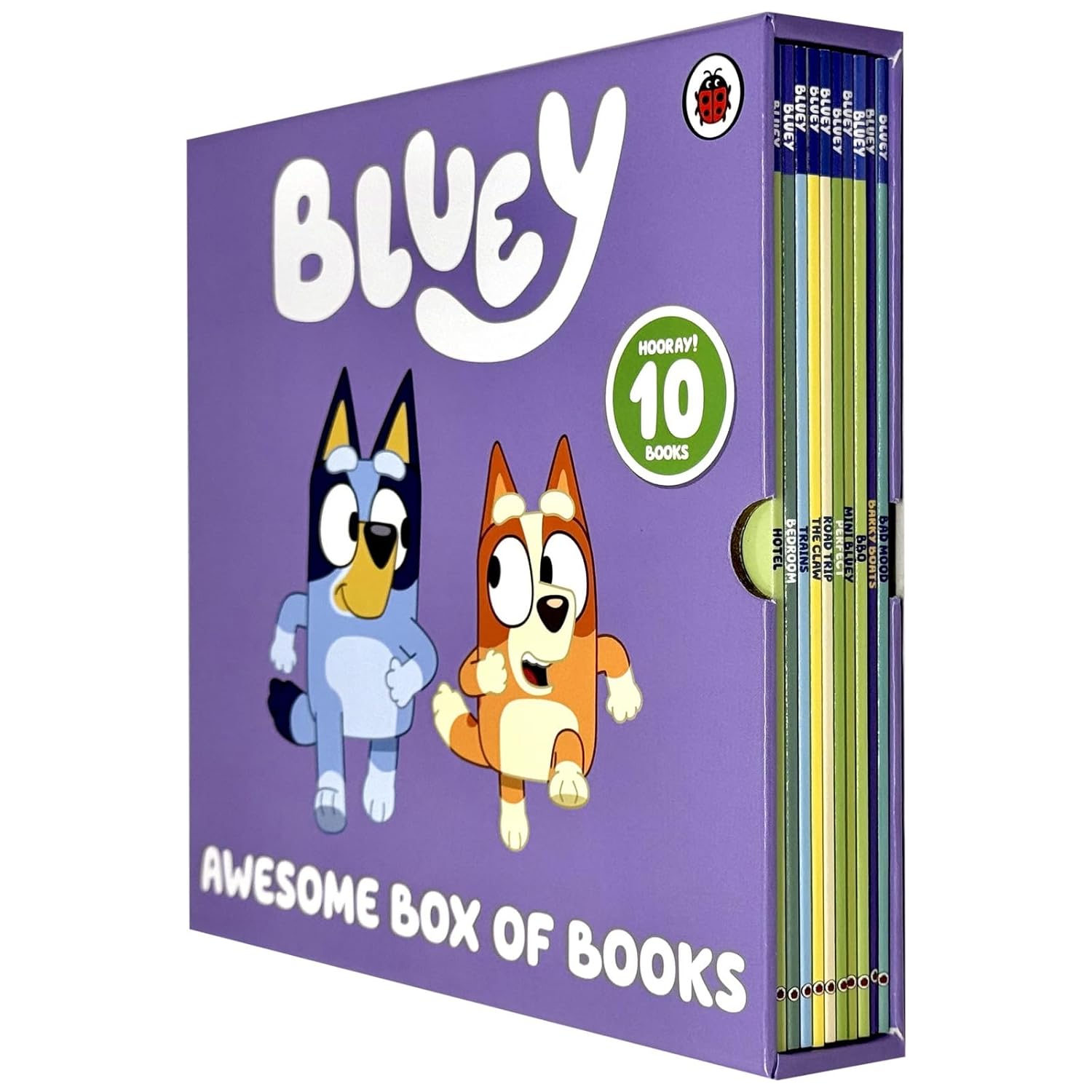 Bluey: Awesome Box of Books 10 Books Box Set (Paperback)