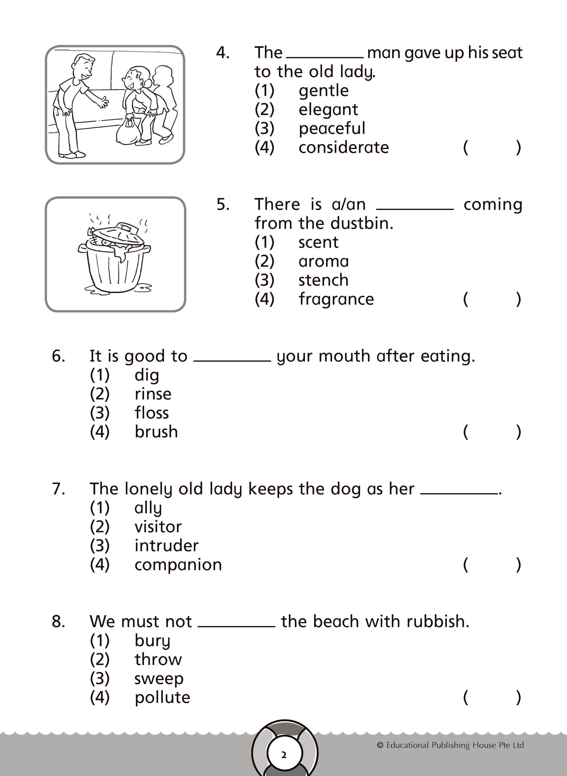 Primary 2 Challenging English 4-in-1