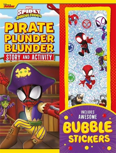  Marvel Spidey and his Amazing Friends: Pirate Plunder Blunder Story and Activity