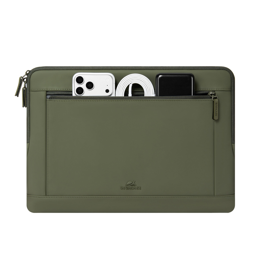 Rivacase Eden 7805 olive green Eden-Eco MacBook Pro 16 and Laptop sleeve 15.6-16"