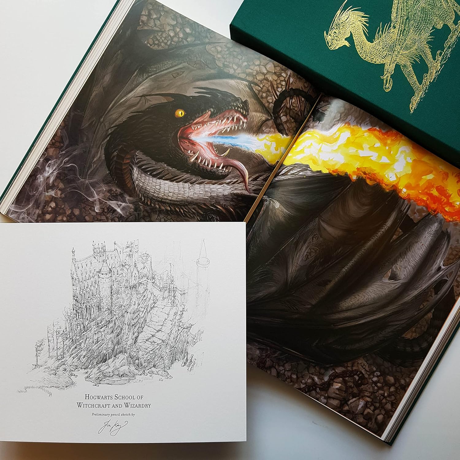 Harry Potter 04 Goblet Of Fire Deluxe Illustrated Edition