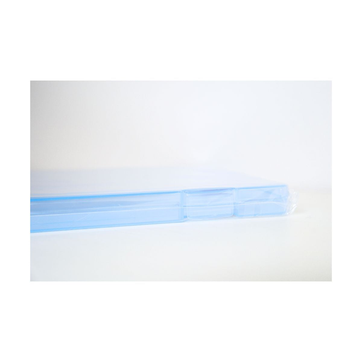 Pop Bazic 1" Document Case (Transparent Blue)