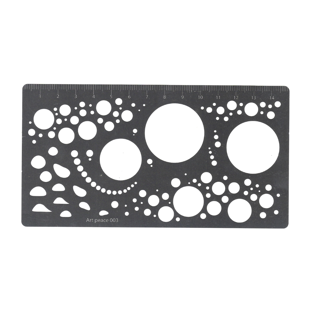 Faber-Castell Stencil AP3, Bubble Bonanza-429451