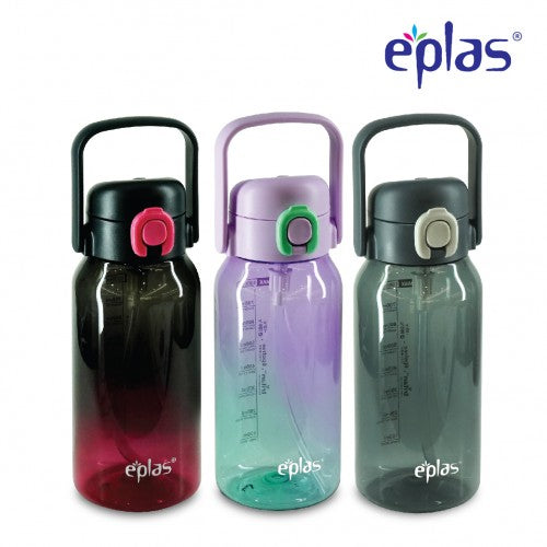 Eplas Bottle 1000ml with Straw & Handle EGCS 1000