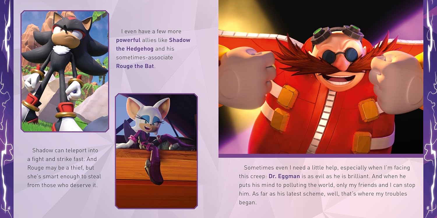 Sonic's Introduction to the Shatterverse (Paperback – Sticker Book)