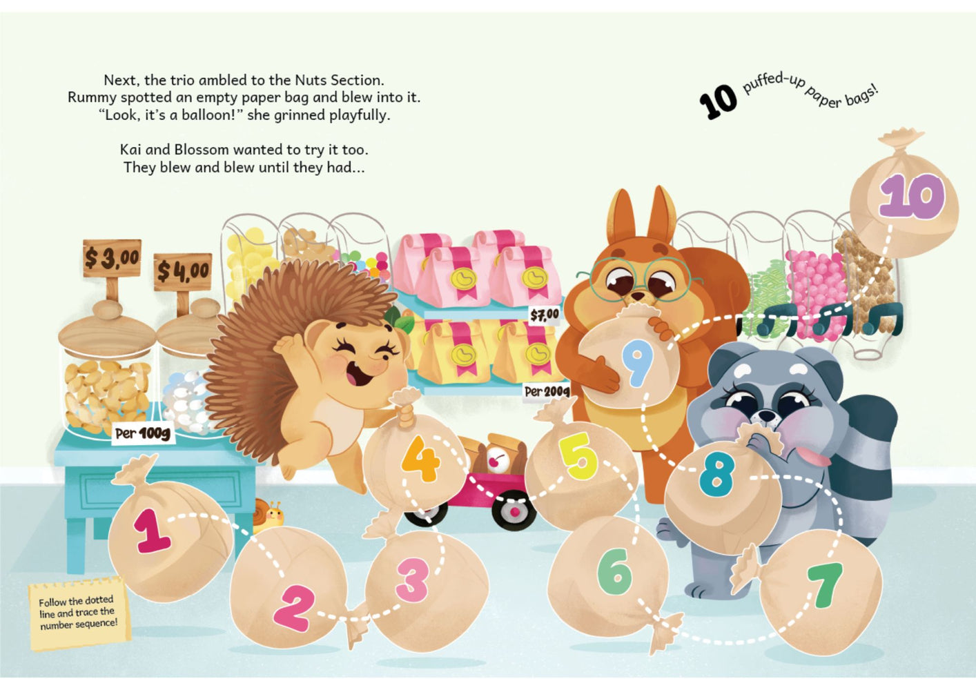 Maths Storybook: The Perfect Birthday - Numbers 1 to 10 (3-6yo)