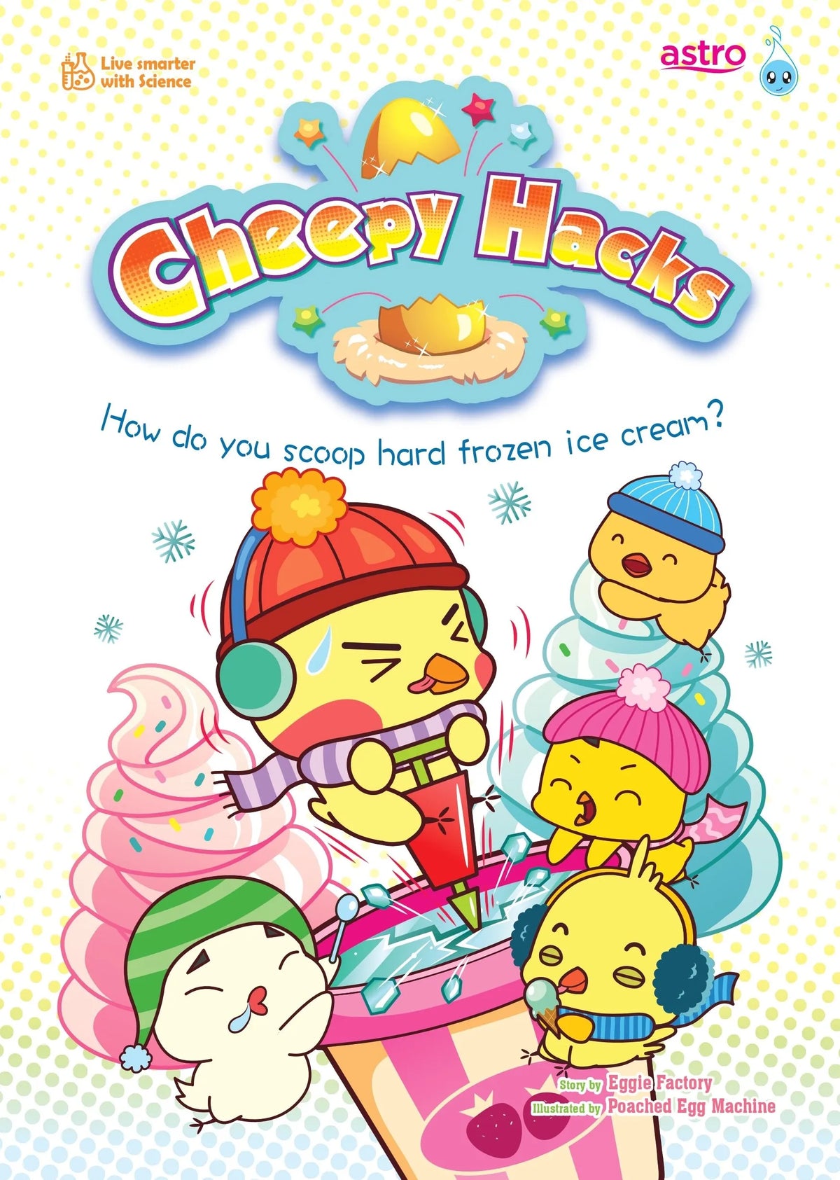 Cheepy Hacks #23 How do you scoop hard frozen ice cream?