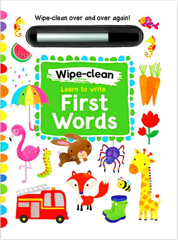 Wipe-Clean: Learn To Write First Words