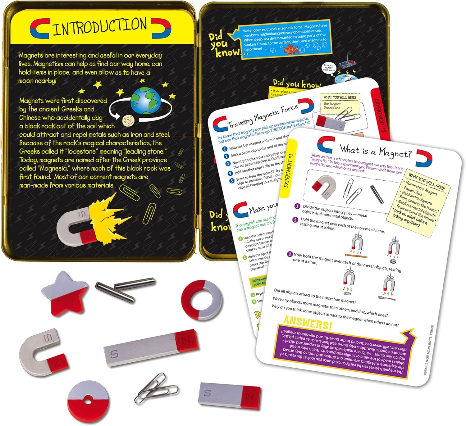 BENDON MAGNETIC SCIENCE MYSTERIOUS EXPERIMENTS